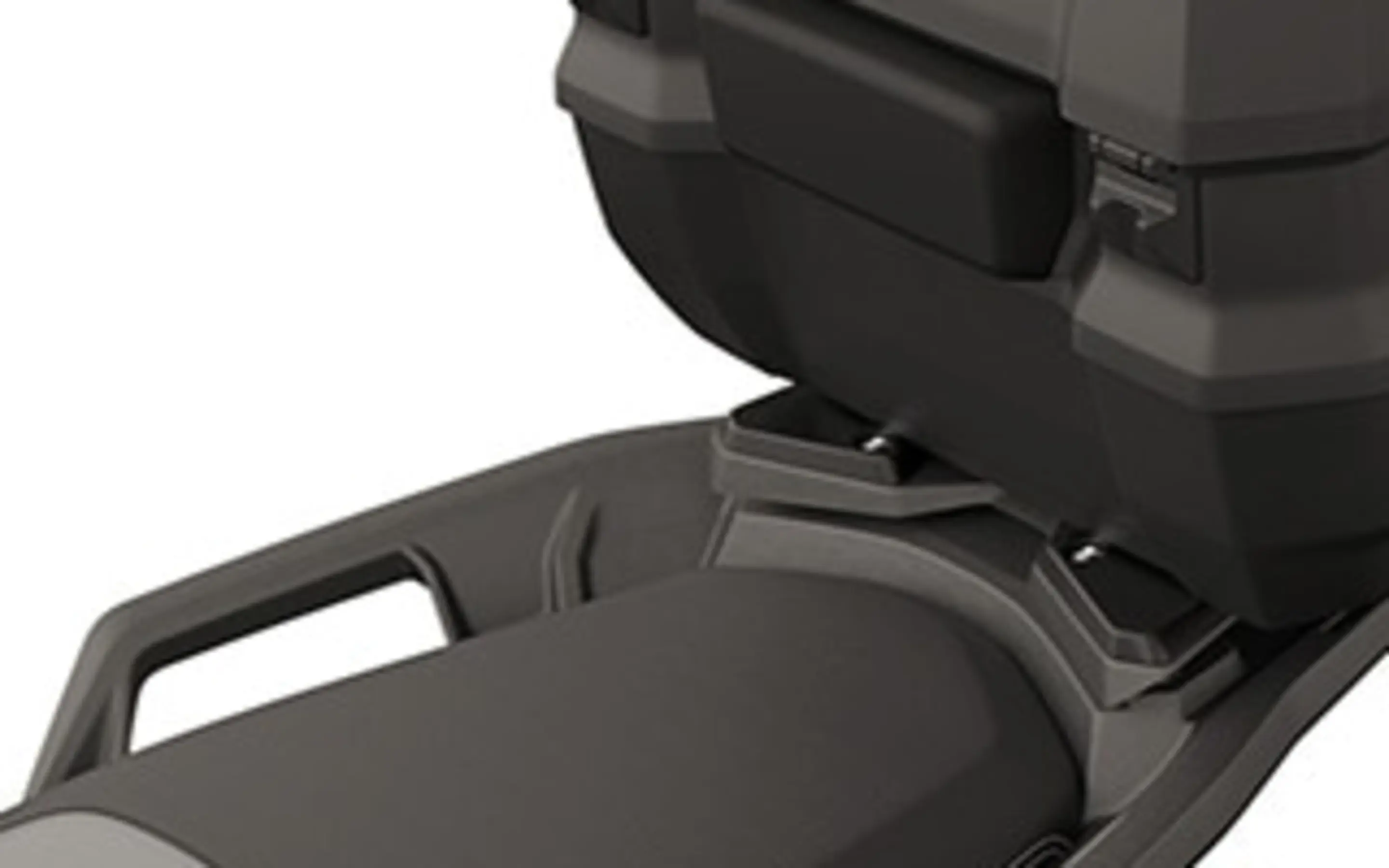 BMW C 400 X Interieur Inpakken maar het nieuwe bagagerek