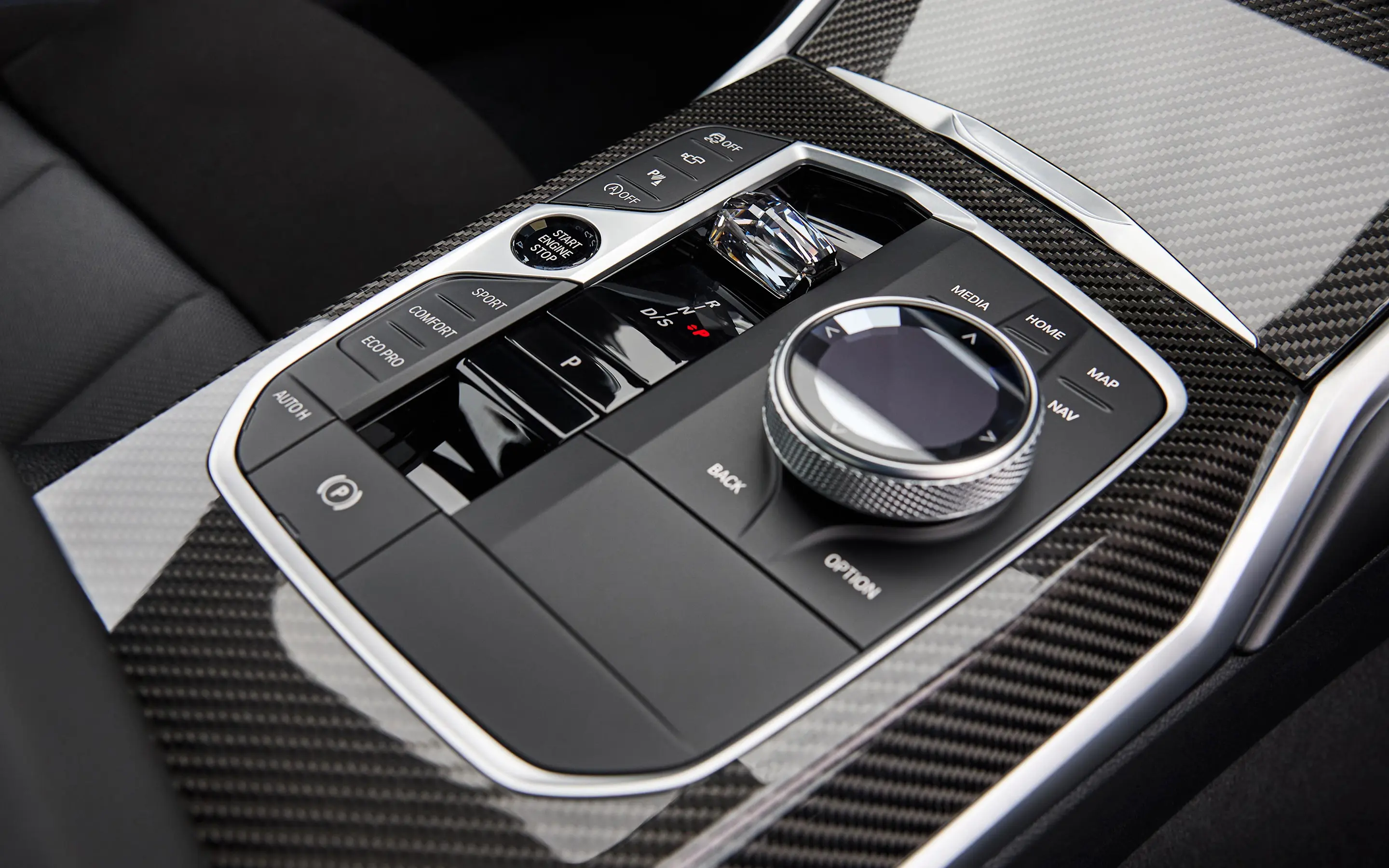 BMW 3 Serie Sedan console