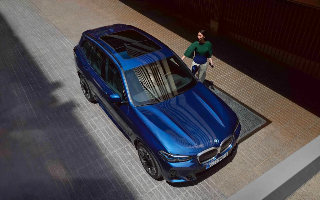 BMW bovenaanzicht
