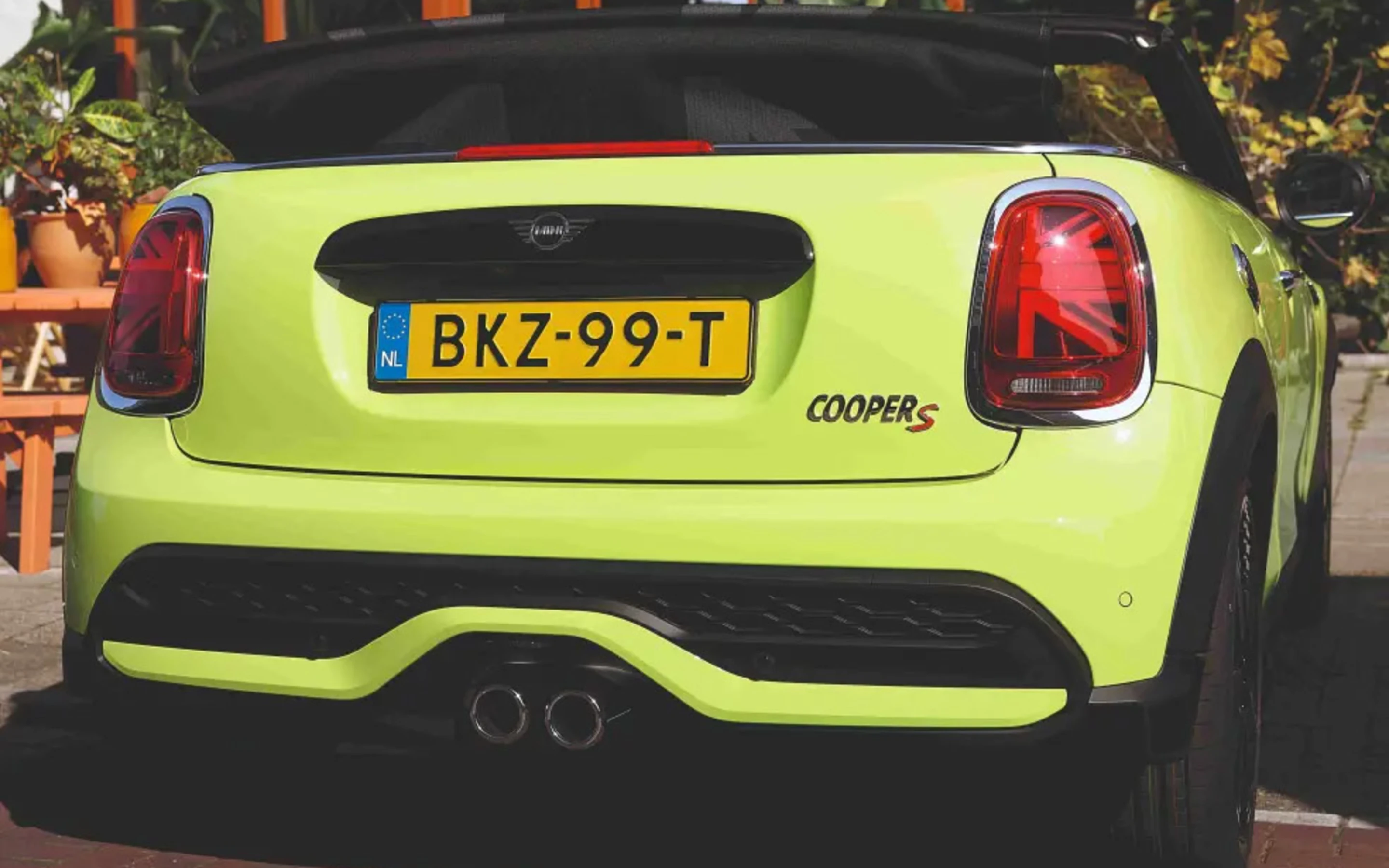 MINI achterzijde